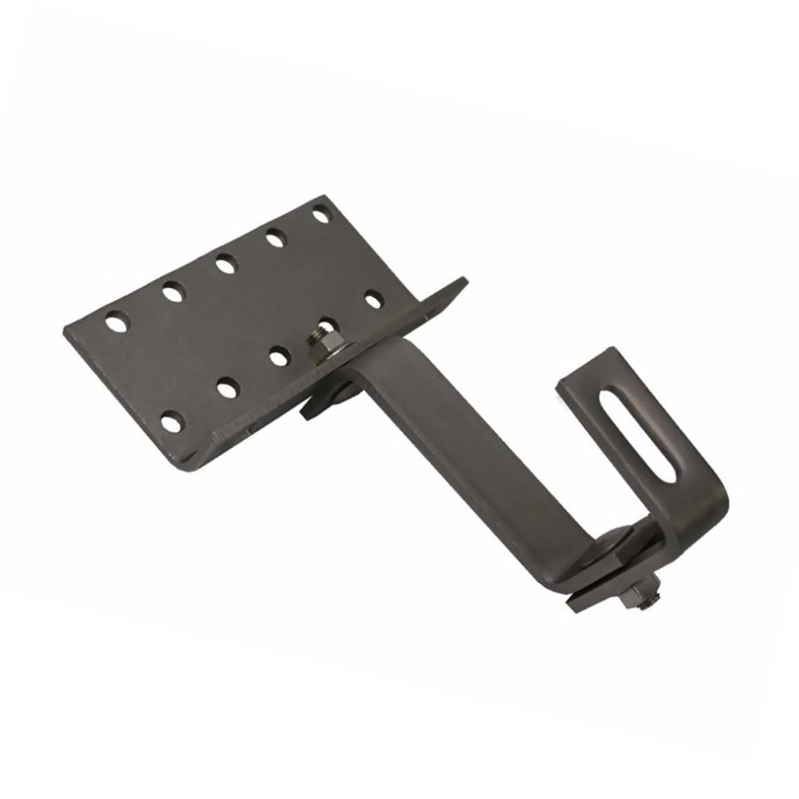 Adjustable tile hook for roof mounting system solar panel structure pv support aluminum structure roof mounting system