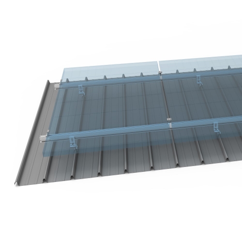 Standing seam roof mounting – Claw for Flat ,Pitched Roof system